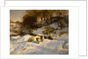 Sheep in the Snow, 1935 by Joseph Farquharson