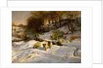 Sheep in the Snow, 1935 by Joseph Farquharson