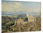 The Roofs of Perugia, 1911 by Susan Isabel Dacre