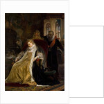 A Troubled Elizabeth, late 19th century by Charles Soubre