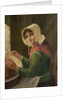 Young Woman Lacemaking, late 19th-early 20th century by David W. Haddon