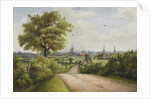 Coventry Spires from Barkers Butts Lane, early 20th century by William Howard Reeve