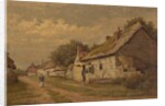 A Gloucestershire Lane, late 19th century by Walter Scott