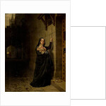 The Martyrdom of Laurence Saunders at Coventry, left hand panel of triptych, 1851 by Charles West Cope