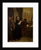 The Martyrdom of Laurence Saunders at Coventry, right hand panel of triptych, 1851 by Charles West Cope