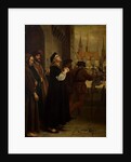 The Martyrdom of Laurence Saunders at Coventry, right hand panel of triptych, 1851 by Charles West Cope