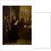 The Martyrdom of Laurence Saunders at Coventry, right hand panel of triptych, 1851 by Charles West Cope