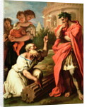 Tarquin the Elder consulting Attus Nevius the Augur by Sebastiano Ricci
