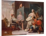 Alexander and Campaspe in the Studio of Apelles by Giovanni Battista Tiepolo