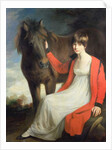 Portrait of Miss Emily Beauchamp with her Pony by John Opie