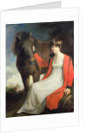 Portrait of Miss Emily Beauchamp with her Pony by John Opie