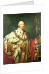 Portrait of George III in his Coronation Robes, c.1760 by Allan Ramsay