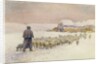 Bringing in the Flock, 1901 by Jessie Hall