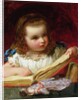 A Girl Reading by James Sant