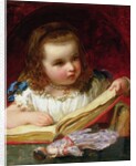 A Girl Reading by James Sant
