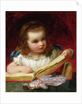 A Girl Reading by James Sant