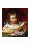 A Girl Reading by James Sant