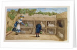 Feeding the Rabbits, 1883 by Rosa Petherick