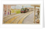 Catching the Train, Addiscombe, 1883 by Rosa Petherick
