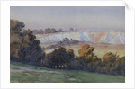 Coulsdon Quarry from Farthing Downs by Ethel Hall