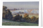 Coulsdon Quarry from Farthing Downs by Ethel Hall