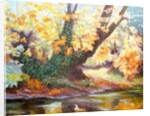 Autumn on the Darent, 1999 by Cristiana Angelini
