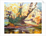 Autumn on the Darent, 1999 by Cristiana Angelini