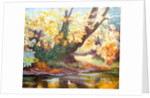 Autumn on the Darent, 1999 by Cristiana Angelini