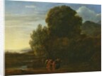 Landscape with St John the Baptist by Claude Lorrain (1600-82)