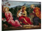 Holy Family and St.John the Baptist, 17th century by David the Younger Teniers