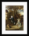 Paul Cobb Methuen and his sister Christian, later Lady Boston by Joshua Reynolds