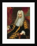 Portrait of Rt Hon John Methuen as Lord Chancellor of Ireland by Adrien Carpentiers