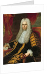 Portrait of Rt Hon John Methuen as Lord Chancellor of Ireland by Adrien Carpentiers