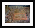 View of the Plaza Mayor, Mexico City, c.1695 by Cristobal de Villalpando