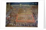 View of the Plaza Mayor, Mexico City, c.1695 by Cristobal de Villalpando