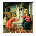 The Annunciation by Filippo (and workshop) Lippi