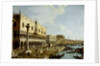 Venice: a view of the Doge's Palace and the Riva degli Schiavoni from the Piazzetta, c.1729 by Canaletto