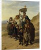 Italian Peasants at Albano by Franz Ludwig Catel