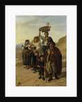 Italian Peasants at Albano by Franz Ludwig Catel