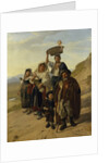 Italian Peasants at Albano by Franz Ludwig Catel