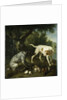 Two pointers belonging to the 3rd Earl of Burlington with dead game in a landscape, 1713 by Alexandre-Francois Desportes
