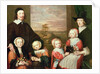 Unidentified family portrait, traditionally thought to be that of Sir Thomas Browne, mid 1640s by William Dobson