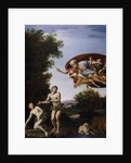 The Expulsion of Adam and Eve by Domenichino (1581-1641)