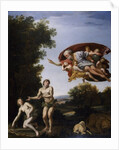 The Expulsion of Adam and Eve by Domenichino (1581-1641)