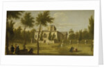 View of Chiswick Villa from the lawn, c.1735 by George Lambert