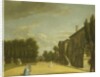 View of Chiswick Villa from the back to the Inigo Jones gate, 1742 by George Lambert