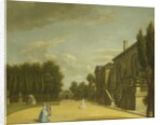 View of Chiswick Villa from the back to the Inigo Jones gate, 1742 by George Lambert