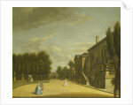View of Chiswick Villa from the back to the Inigo Jones gate, 1742 by George Lambert