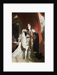 Portrait of King George IV, 1820-30 by Thomas (studio of) Lawrence