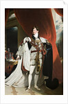 Portrait of King George IV, 1820-30 by Thomas (studio of) Lawrence